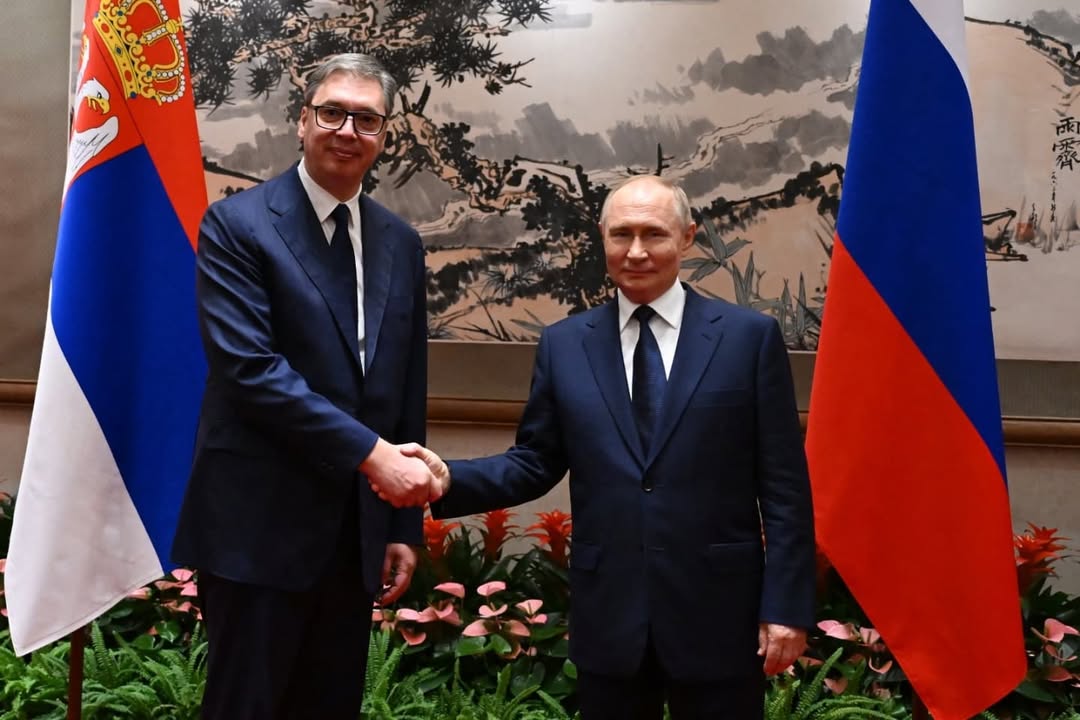 Vučić sa Putinom u Pekingu