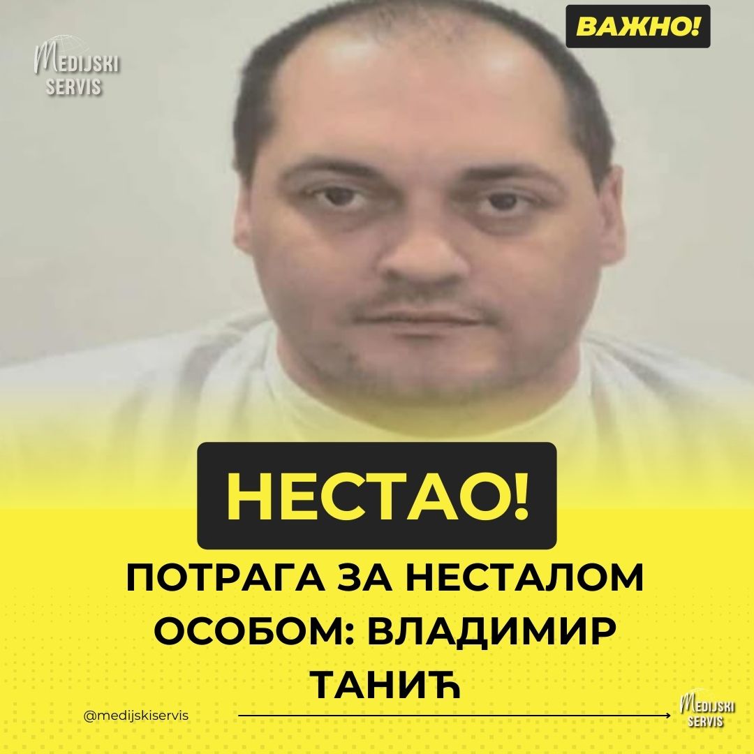 POTRAGA ZA NESTALOM OSOBOM!